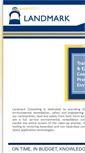 Mobile Screenshot of landmarkconsult.com